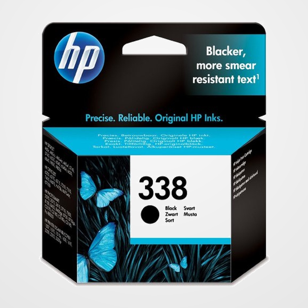 CARTUCHO INKJET HP C8765EE Nº338 DESKJET 5740/6540/6840/6540D/460/5745/6520/6620, PHOTOSMART 8150 NEGRA 11ML