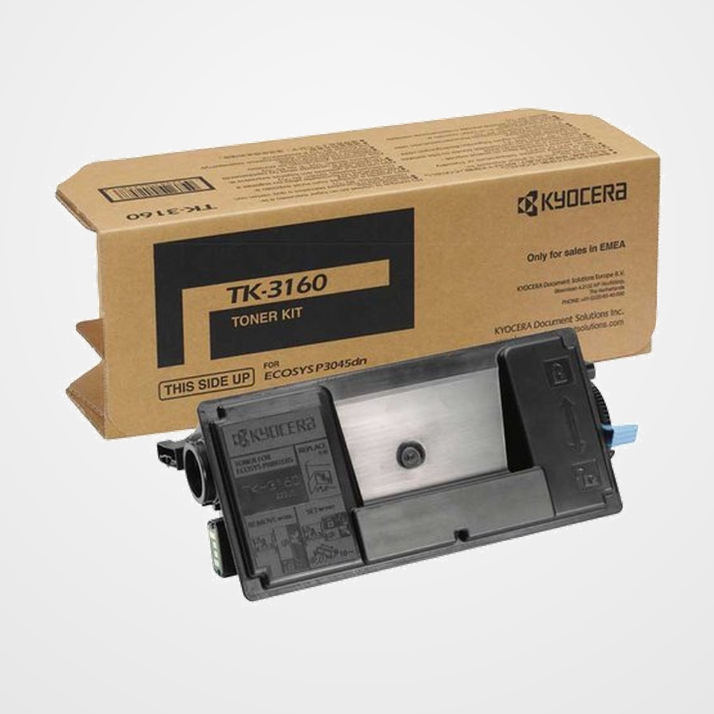 TONER KYOCERA-MITA 1T02T90NL1 TK-3160 ECOSYS P3045DN NEGRO (12.500 PAG.)