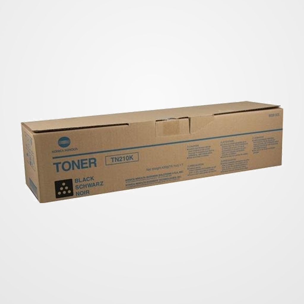 TONER MINOLTA-QMS TN210K BIZHUB C250/C250P/C252 NEGRO 20.000 PÁG.