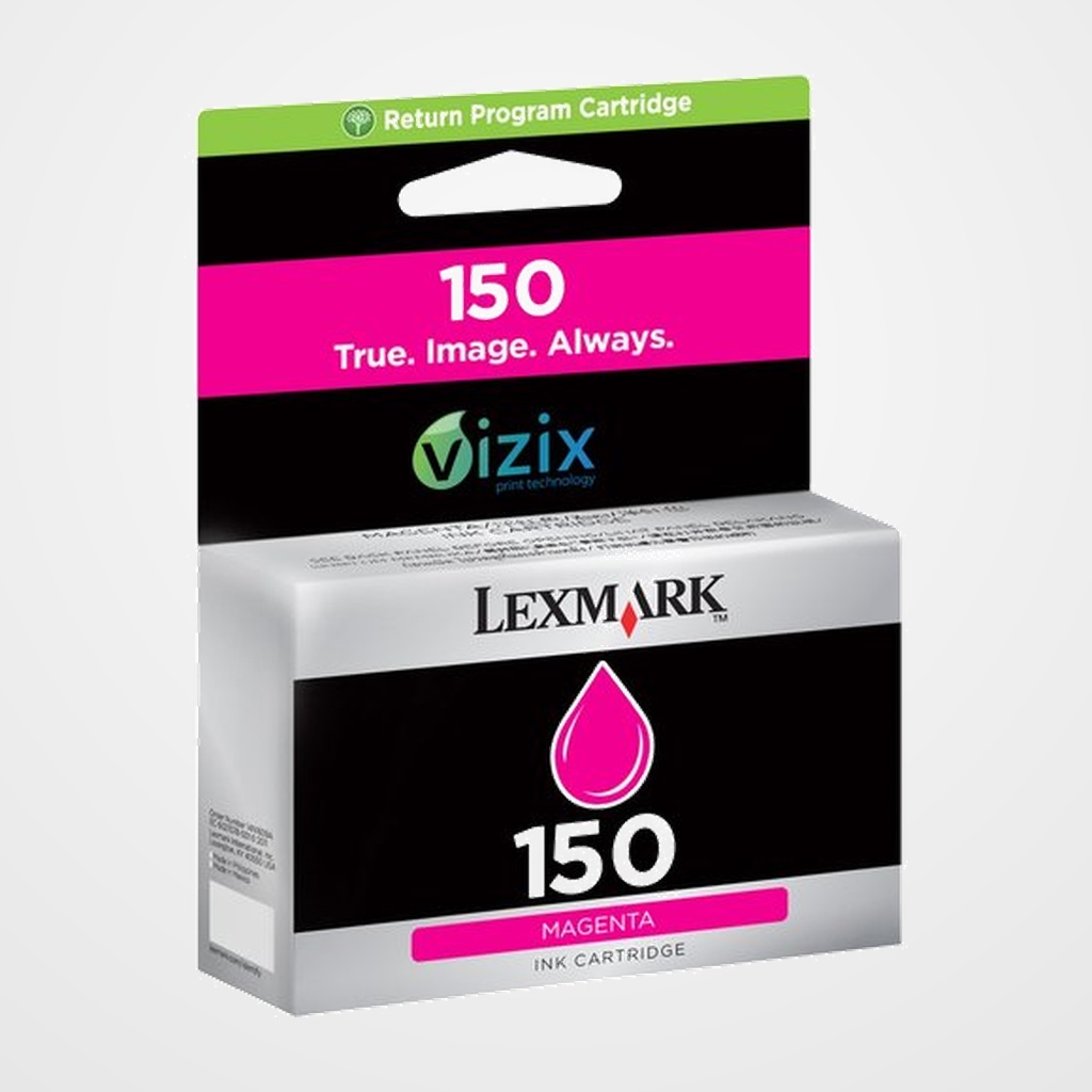 CARTUCHO INKJET LEXMARK 14N1609E Nº 150 MAGENTA PRO 715/915, S315/S415/S515 200 PAGINAS