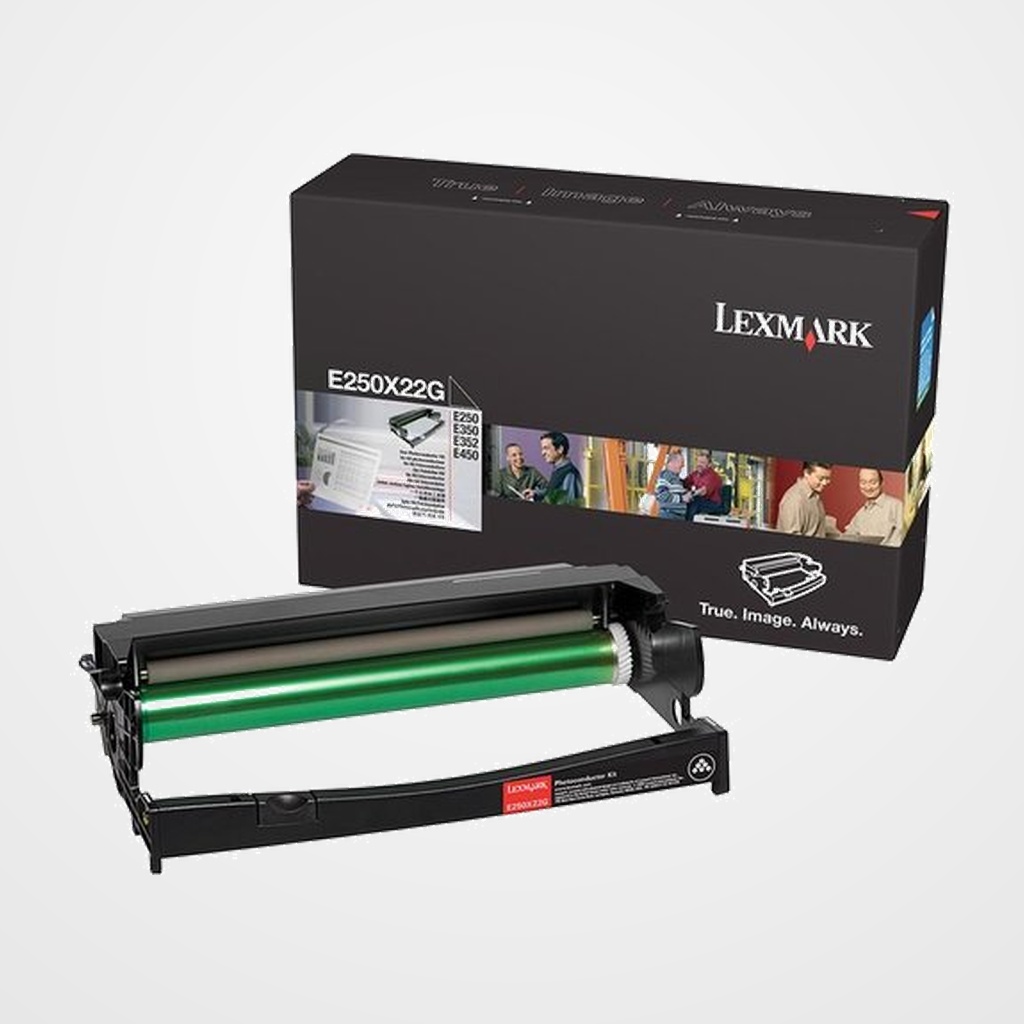TAMBOR LEXMARK  E250X22G E250/350/352/450 NEGRO (30.000 PÁG.)