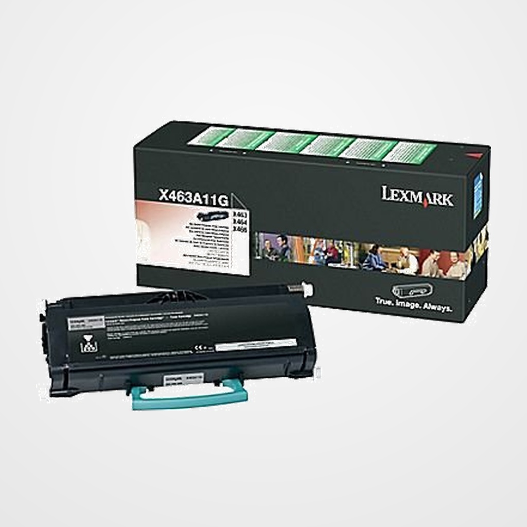 TONER LEXMARK  X 463,464,466 NEGRO (3.500 PÁG.)