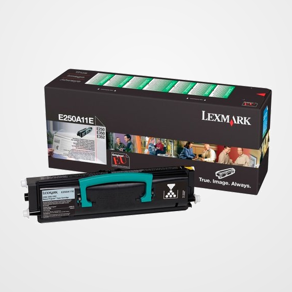 TONER LEXMARK E250A11E NEGRO E250/350/352 RETB. (3.500 PAG.)