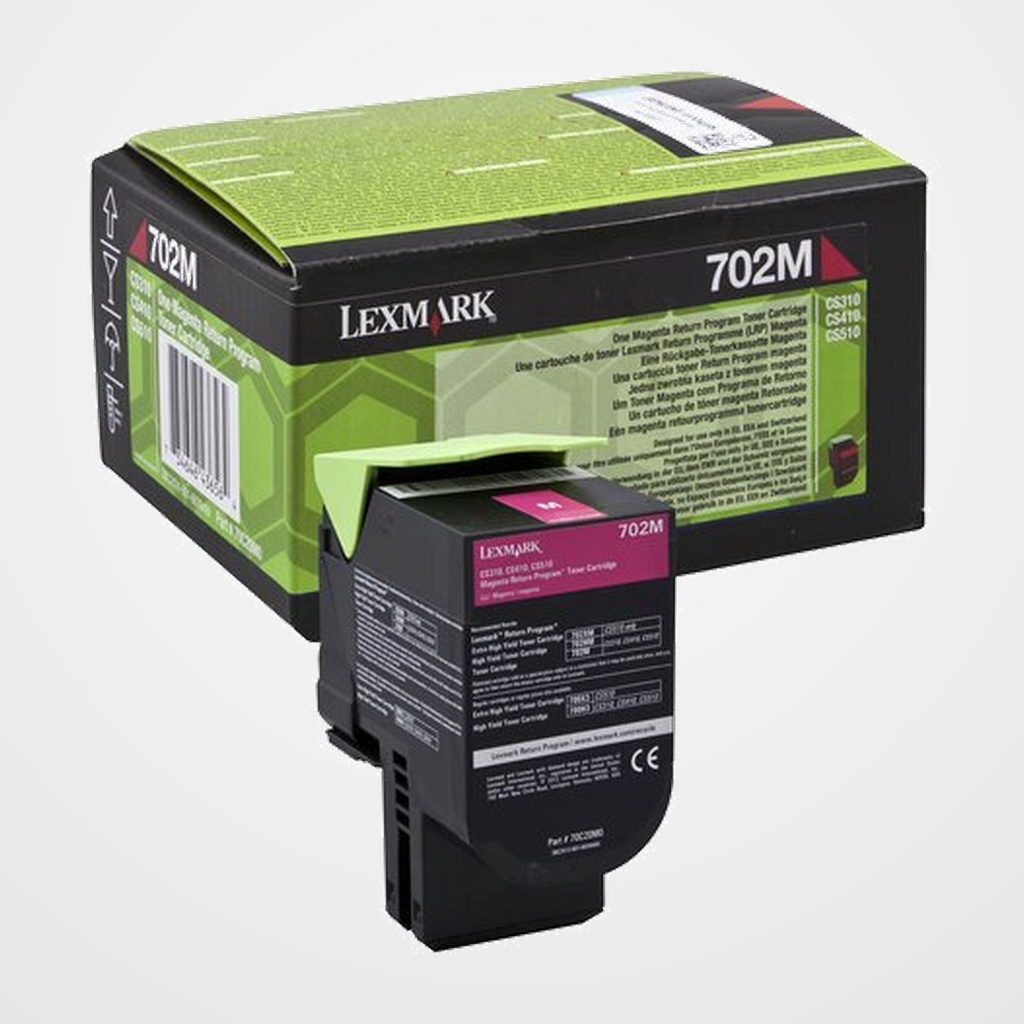 TONER LEXMARK 70C20M0 CS310DN/310N/410DN/410DTN/410N/510DE/510DTE MAGENTA (1.000 PAG.)
