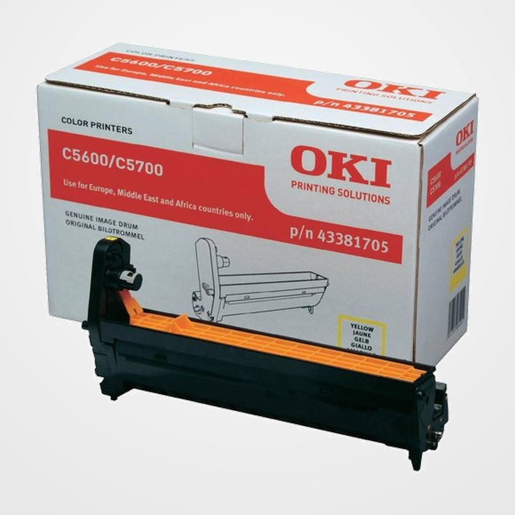 TAMBOR OKI C5600/5700 AMARILLO (20.000 PAG.)