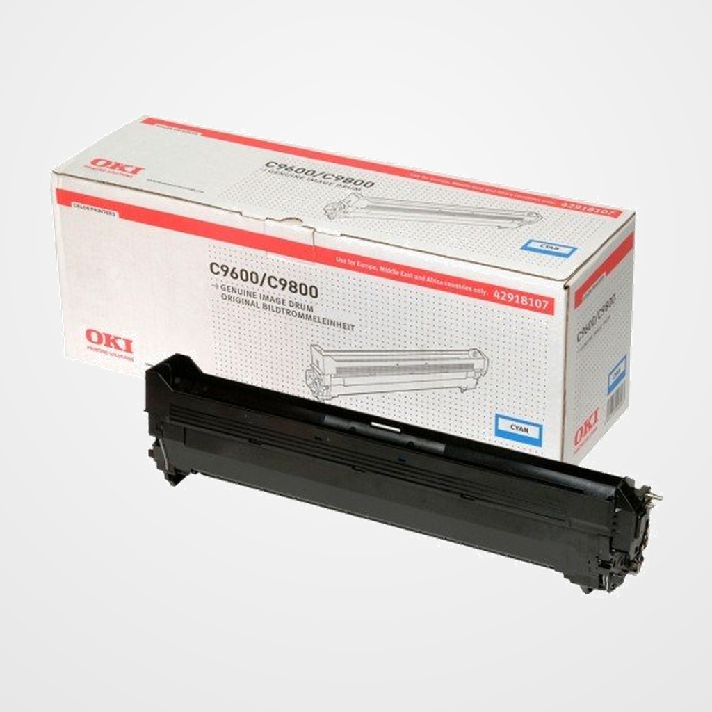 TAMBOR OKI C9600/9650/9800/9850 CIAN (30.000 PAG.)