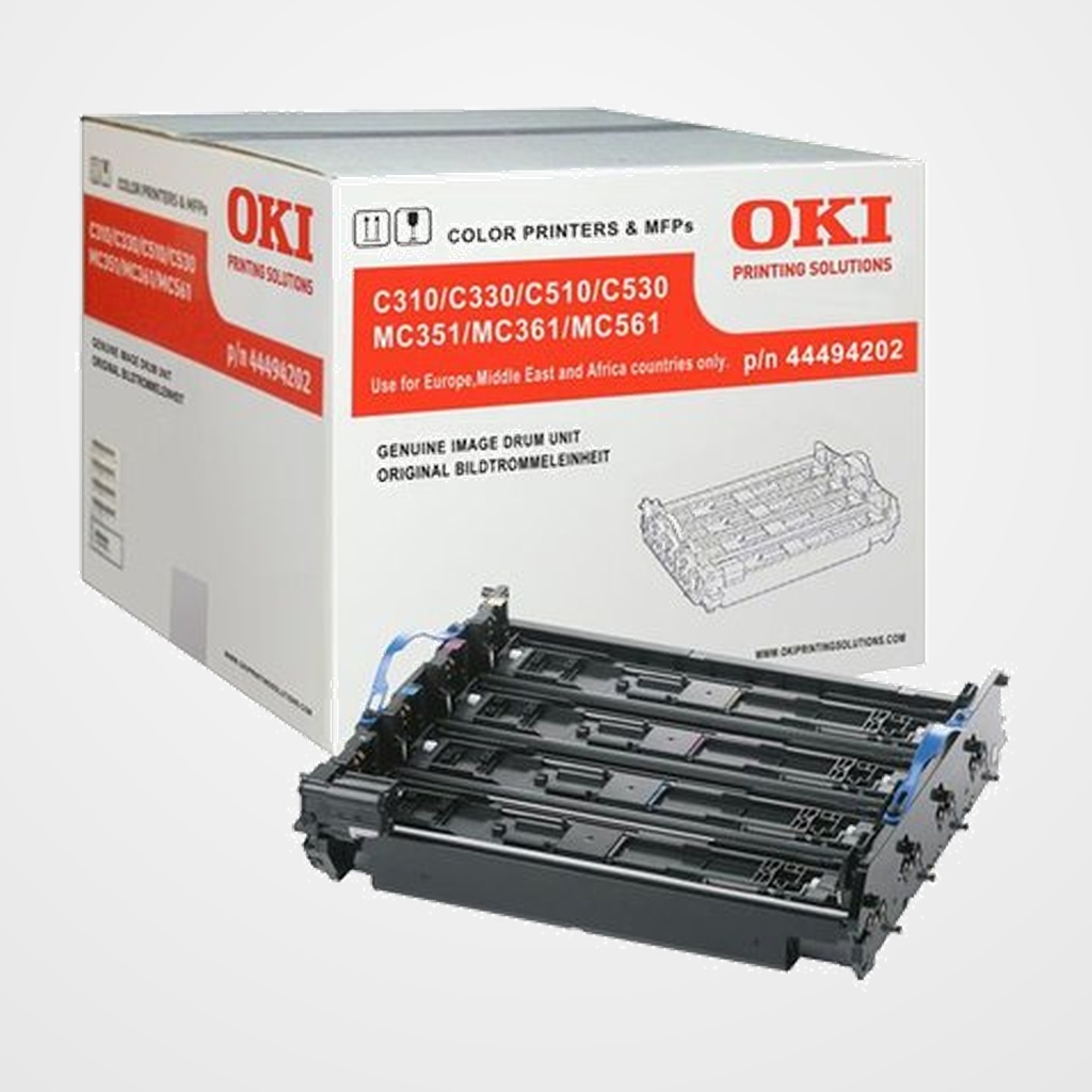 TAMBOR OKI 44494202 C300/500/310/330/510/530, MC351/361/561 NEGRO (20.000 PÁG.)