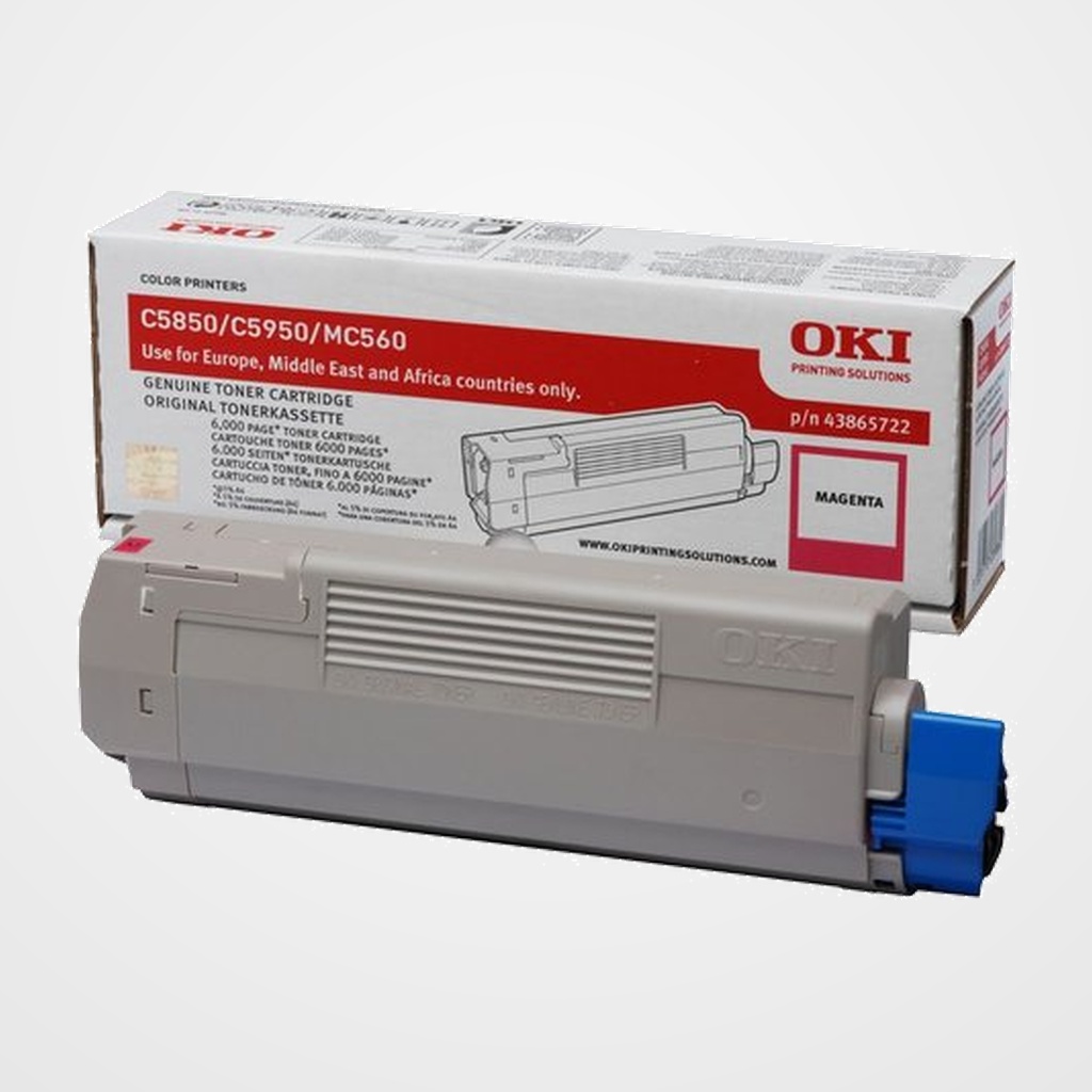 TONER OKI C5850/5950/MC560N/560DN MAGENTA TIPO C11 (6.000 pág.)