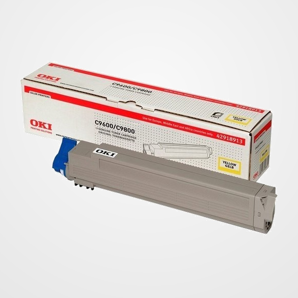 TONER OKI C9600/9650/9800/9850 AMARILLO (15.000 PAG.) TYPE C7