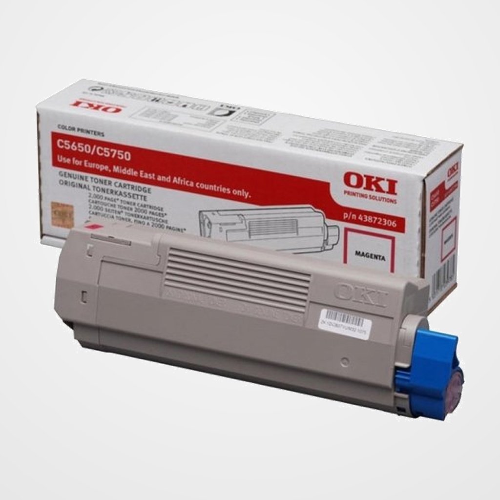 TONER OKI 43872306 C5650/5750 MAGENTA TYPE C11 (2.000 PAG.)