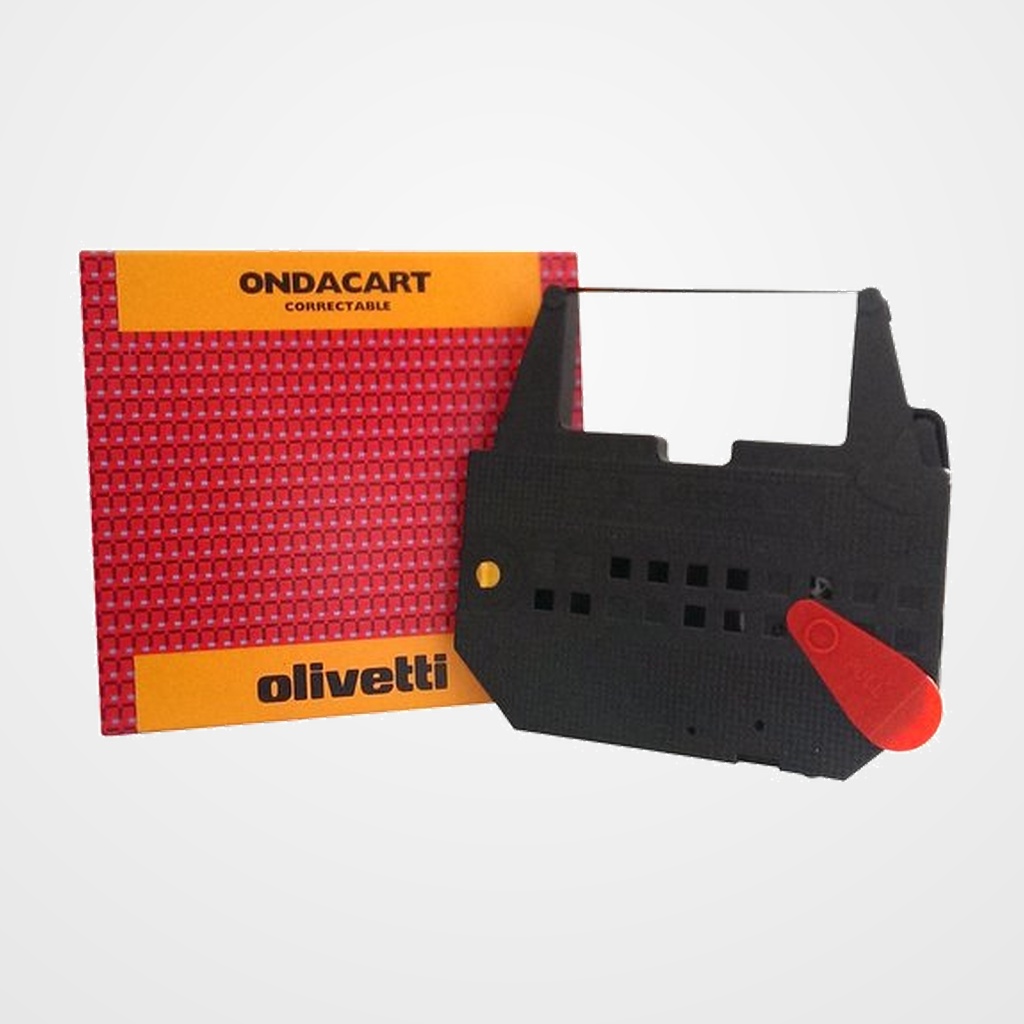 CINTA ELECTRONICA OLIVETTI 82025 CORRECTABLE ET-65/66, ETP-55/56/540/20/30/40/55/56/510/10II/40II, LIGHCART LINEA 604/603, ONDACART E-545II, DORC-201, CT-606, PT-506