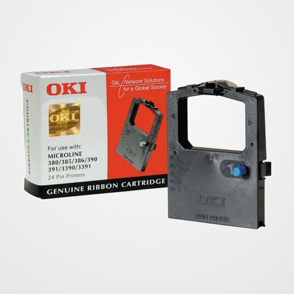 CINTA IMP.MATRIC.OKI ML380/390/391/3390/3391 NEGRA (2 MILLON CRT.)