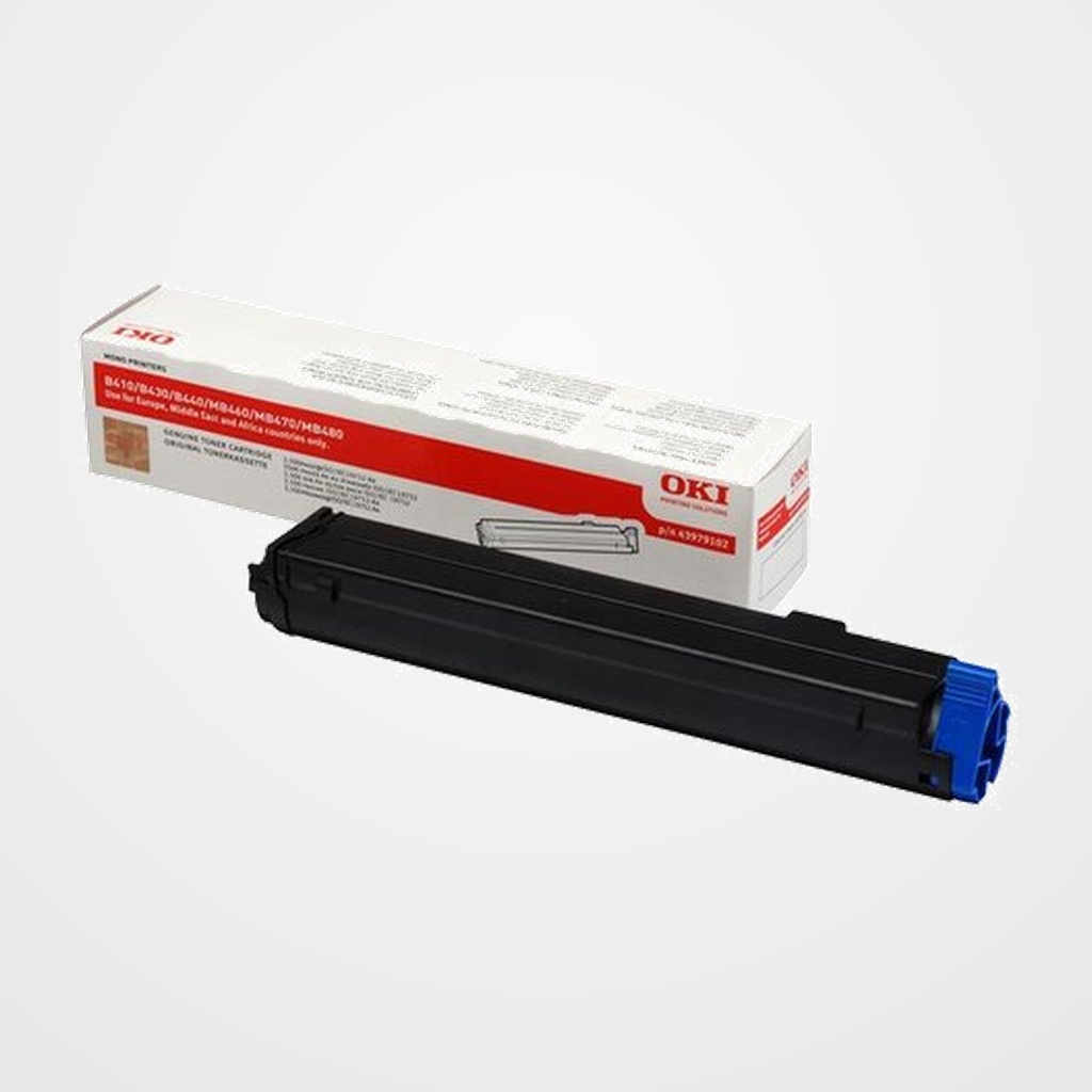 TONER OKI B410/430/440 NEGRO (3.500 PAG.)