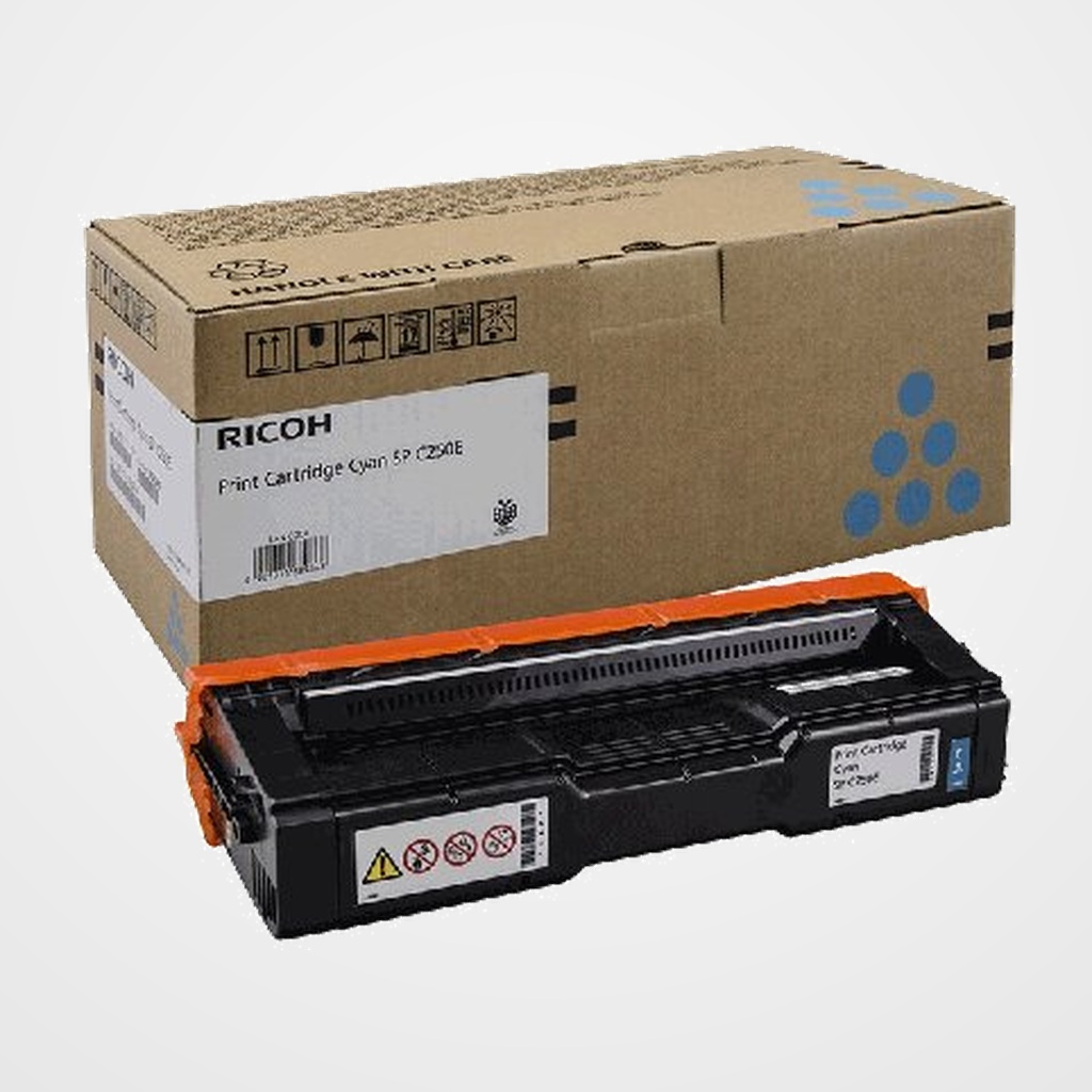 TONER RICOH AFICIO 407544 SPC250DN/SPC250SF CIAN (1.600 Paginas)