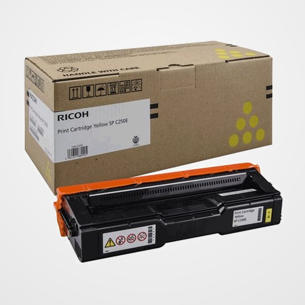 TONER RICOH AFICIO 407546 SPC250DN/SPC250SF AMARILLO (1.600 Paginas)