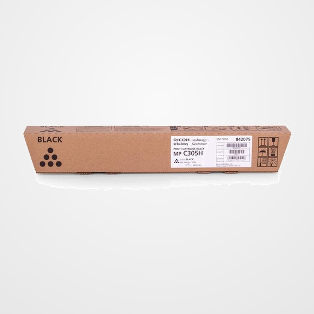 TONER RICOH AFICIO 842079 MPC-C305SP/305SPF NEGRO (12.000 Paginas)