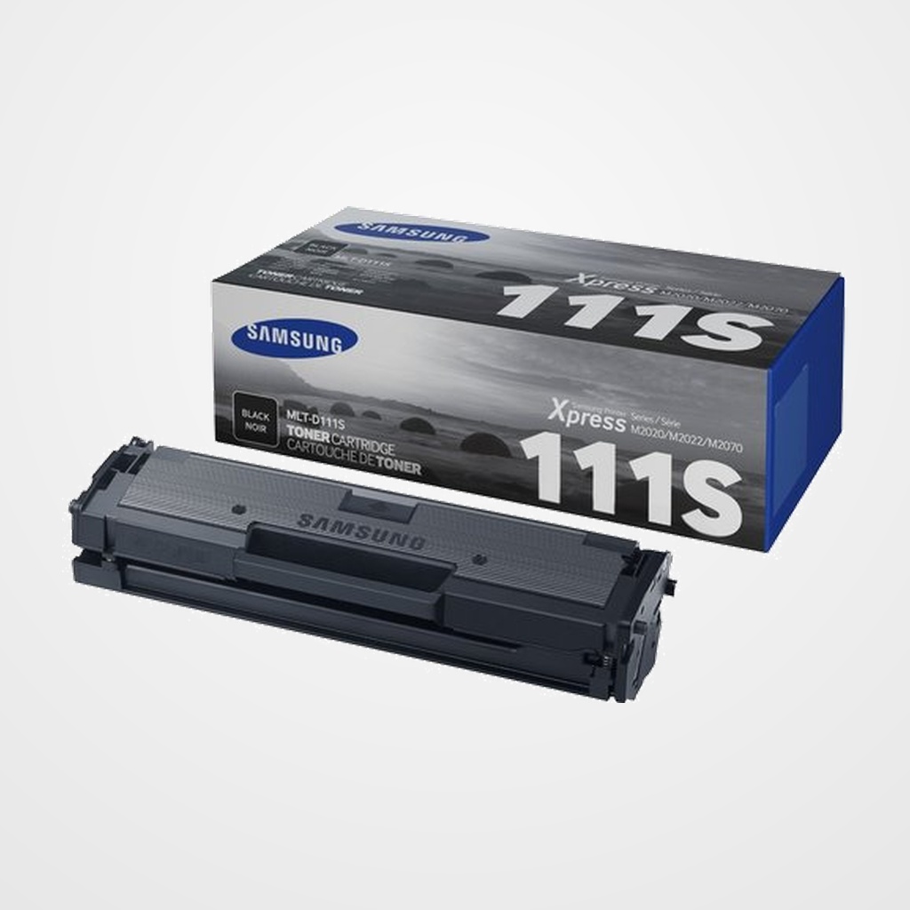 TONER SAMSUNG MLT-D111S/ELS M2020/M2020W/M2070/M2070W/M2070F/M2070FW NEGRO (1.000 PÁG.)