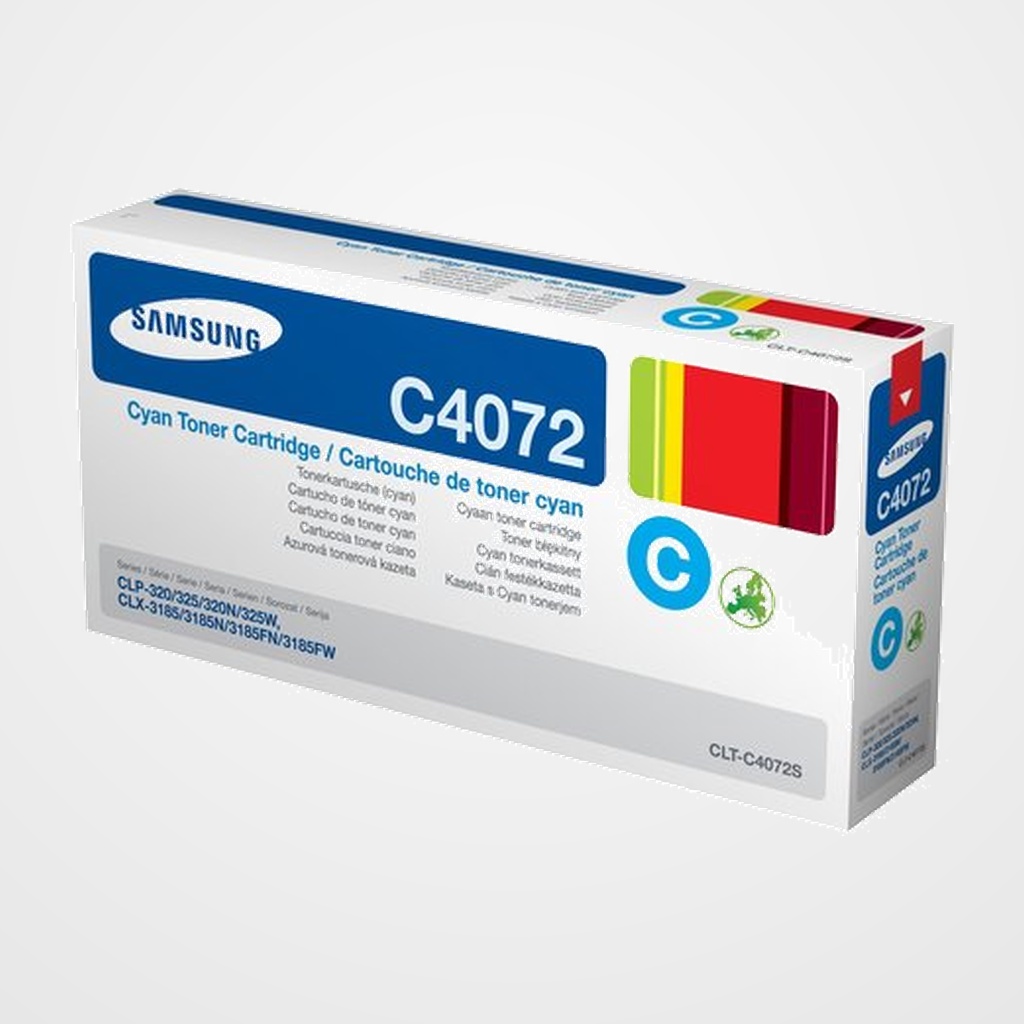 TONER SAMSUNG  CLT-C4072S/ELS CLP-320/325, CLX-3180/3185 CIAN (1.000 PÁG.)