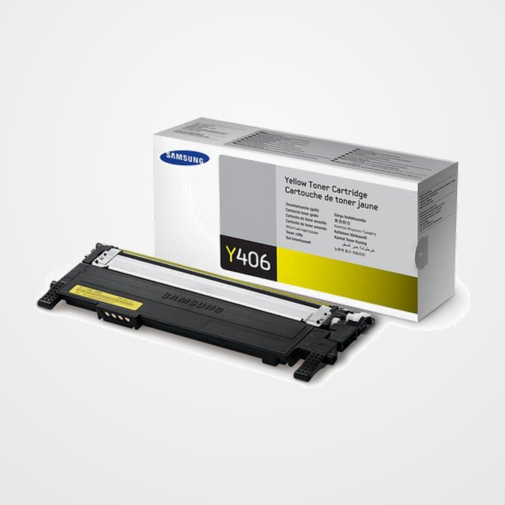 TONER SAMSUNG  CLT-Y406S/ELS CLP-360/365/365W, CLX-3300/3305, SL-C410/C410W/C460/C460W/C460FW AMARILLO (1.000 PÁG.)