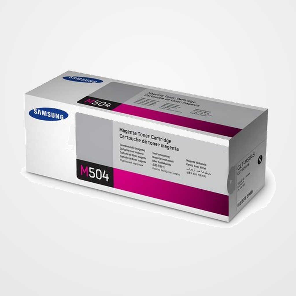 TONER SAMSUNG CLT-M504S/ELS CLP-415N/415NW, CLX-4195N/4195FN/4195FW, Xpress C1810W/C1860FW MAGENTA (1.800 pág)