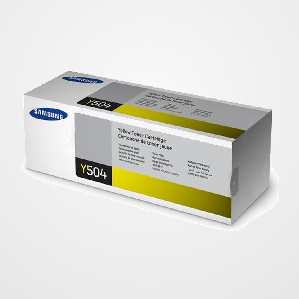 TONER SAMSUNG CLT-Y504S/ELS CLP-415N/415NW, CLX-4195N/4195FN/4195FW, Xpress C1810W/C1860FW AMARILLO (1.800 pág)