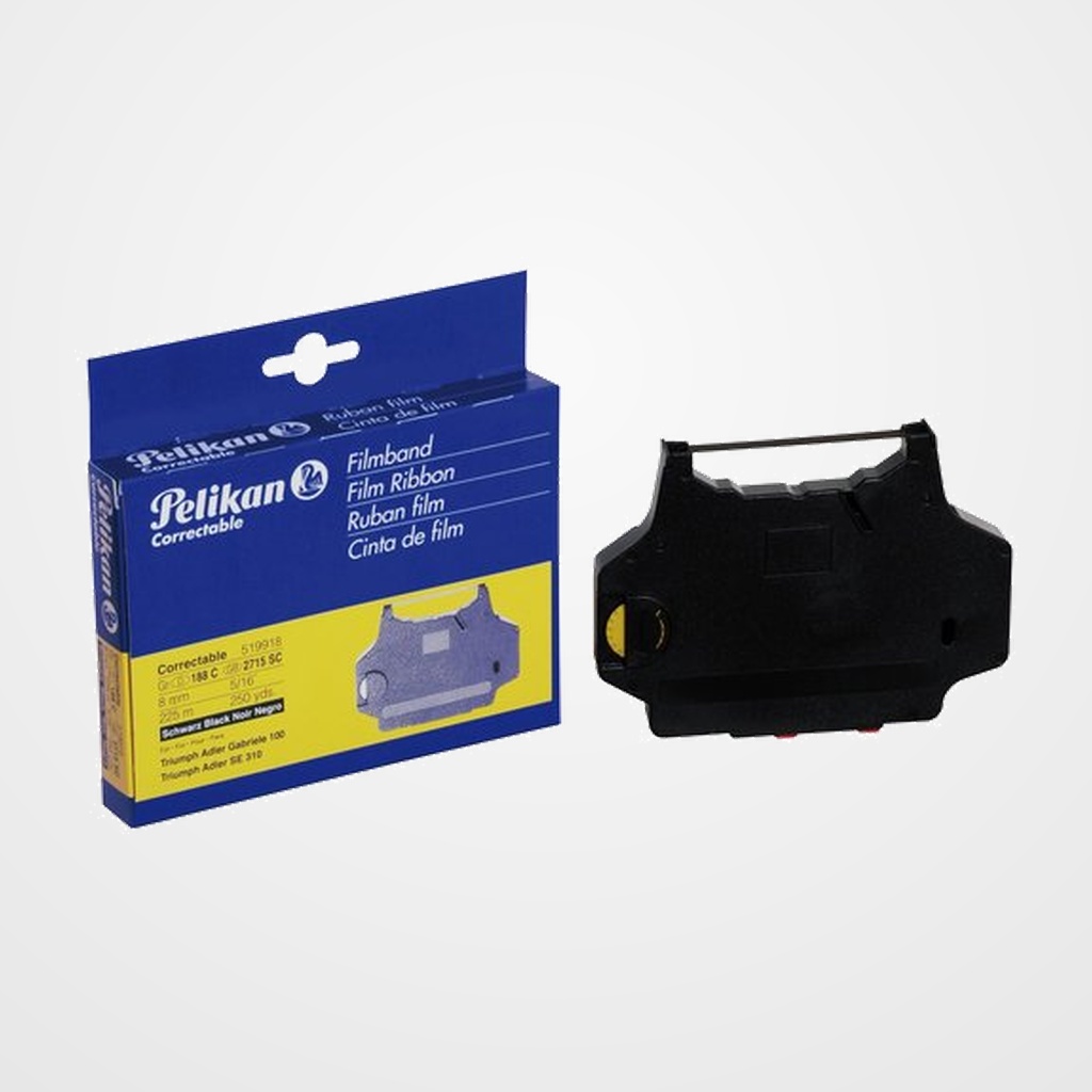 [16101215] CINTAS MAQUINA Gr.188-C TRIUMPH/ADLER GABRIELE 100/SE NEGRO