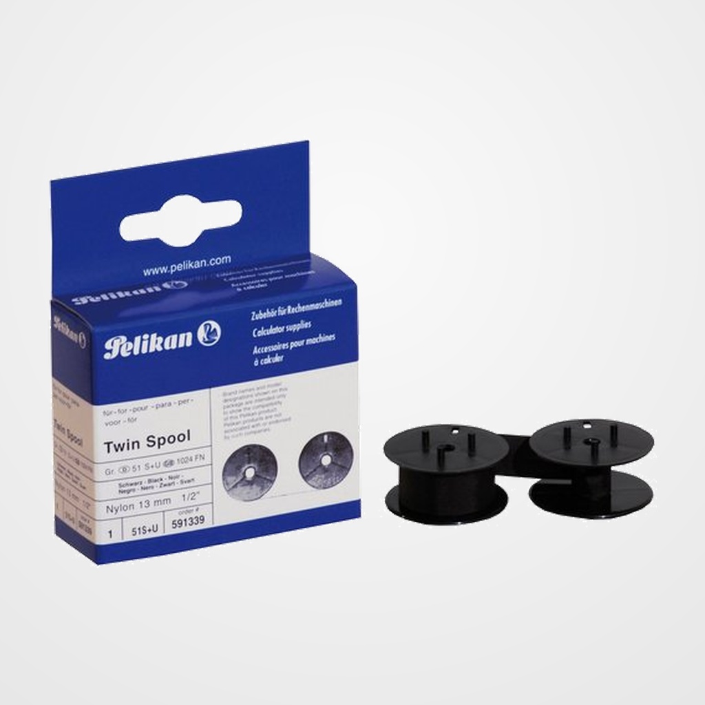 CINTAS MAQUINA GR.51 S+U CANON/FACIT/SHARP NYLON NEGRO