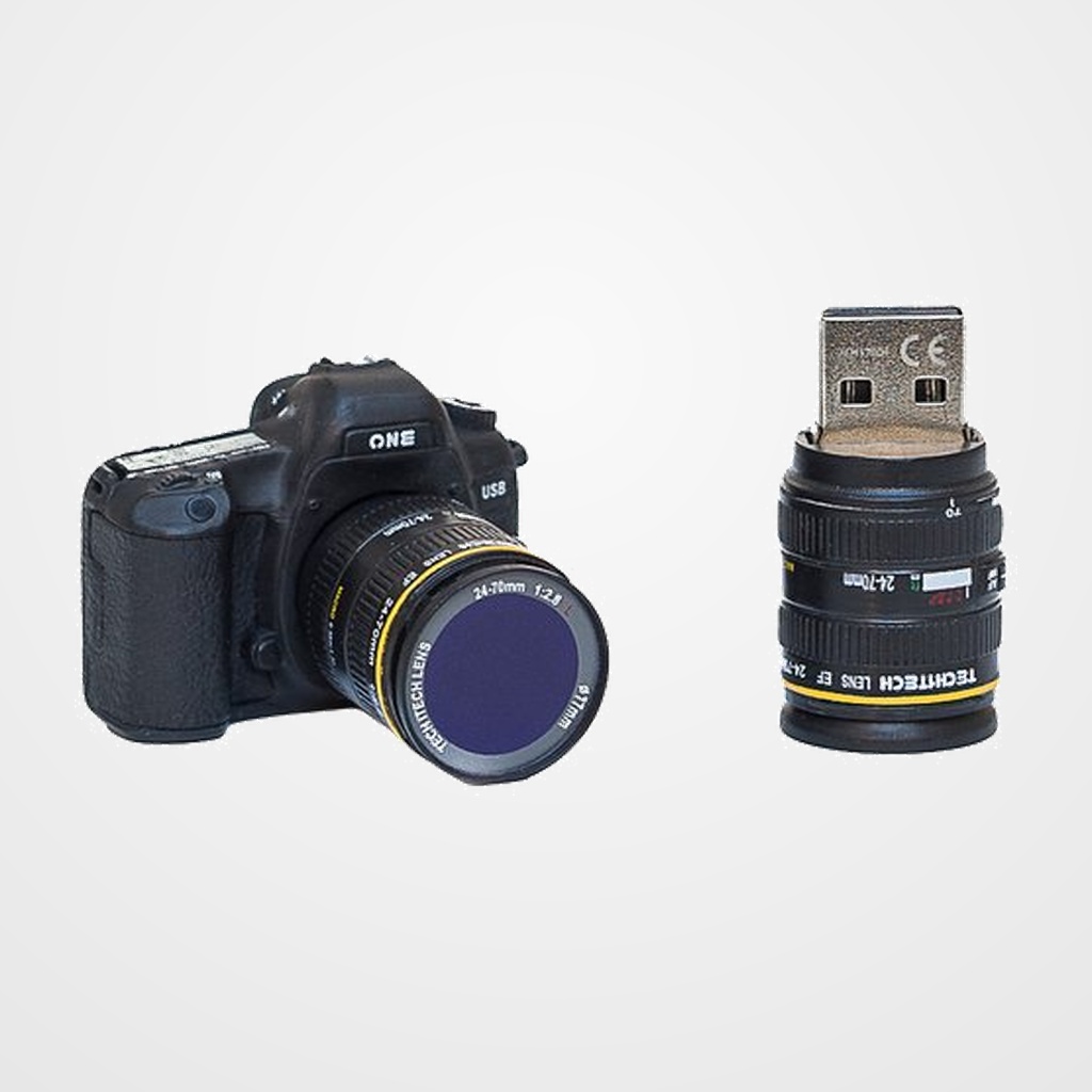 MEMORIA USB 32GB TECH-ONE-TECH CAMARA FOTOS 2.0 (Incluye Canon LPI de 0,24)