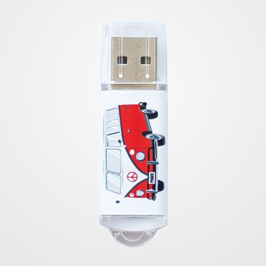 MEMORIA USB 32GB TECH-ONE-TECH CAMPER VAN-VAN 2.0 (Incluye Canon LPI de 0.24)