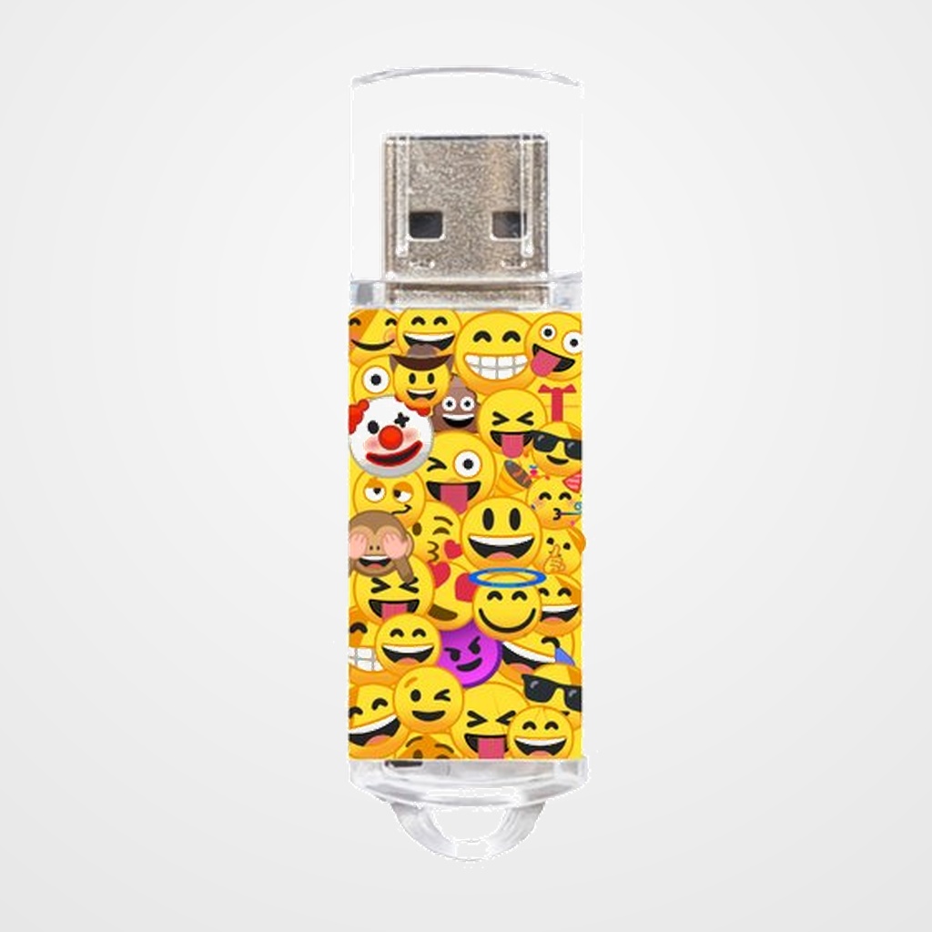 MEMORIA USB 32GB TECH-ONE-TECH EMOJIS 2.0 (Incluye Canon LPI de 0,24)
