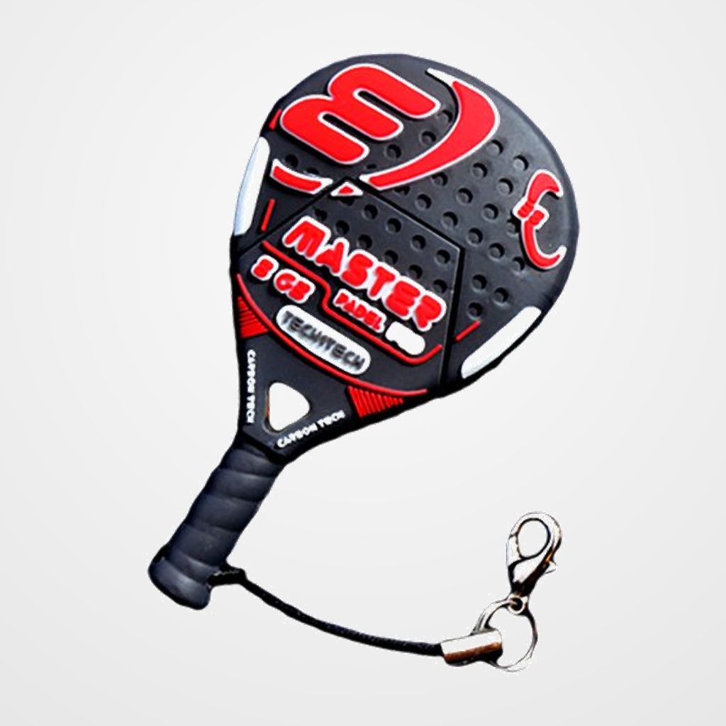 MEMORIA USB 32GB TECH-ONE-TECH RAQUETA PADEL ROJA 2.0 (Incluye Canon LPI de 0.24)