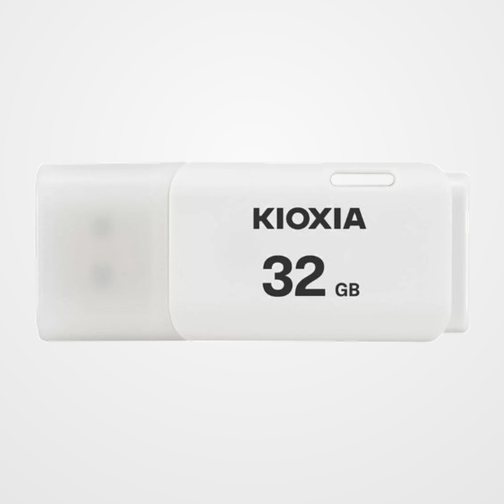 MEMORIA USB 32GB KIOXIA/TOSHIBA U202 2.0 BLANCO (Incluye Canon LPI de 0,24)