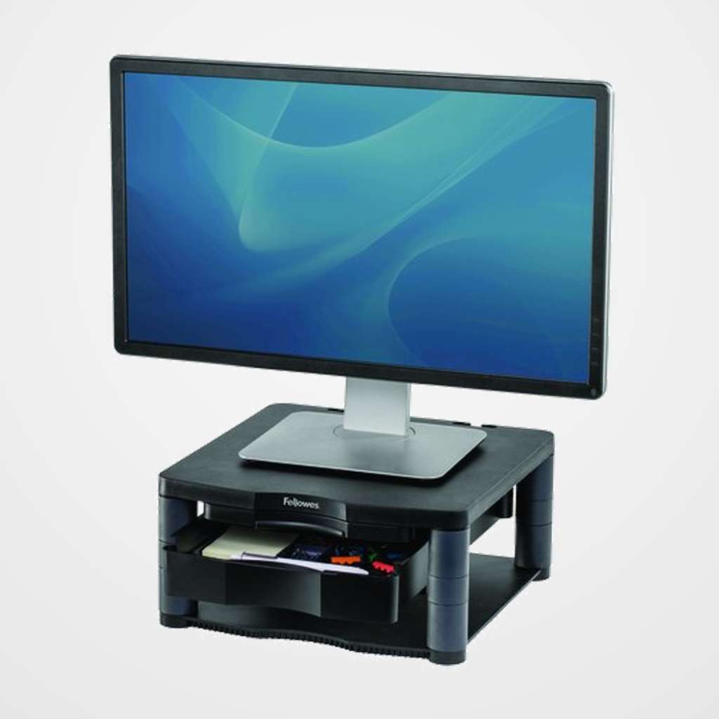 SOPORTE MONITOR FELLOWES PLUS GRAFITO