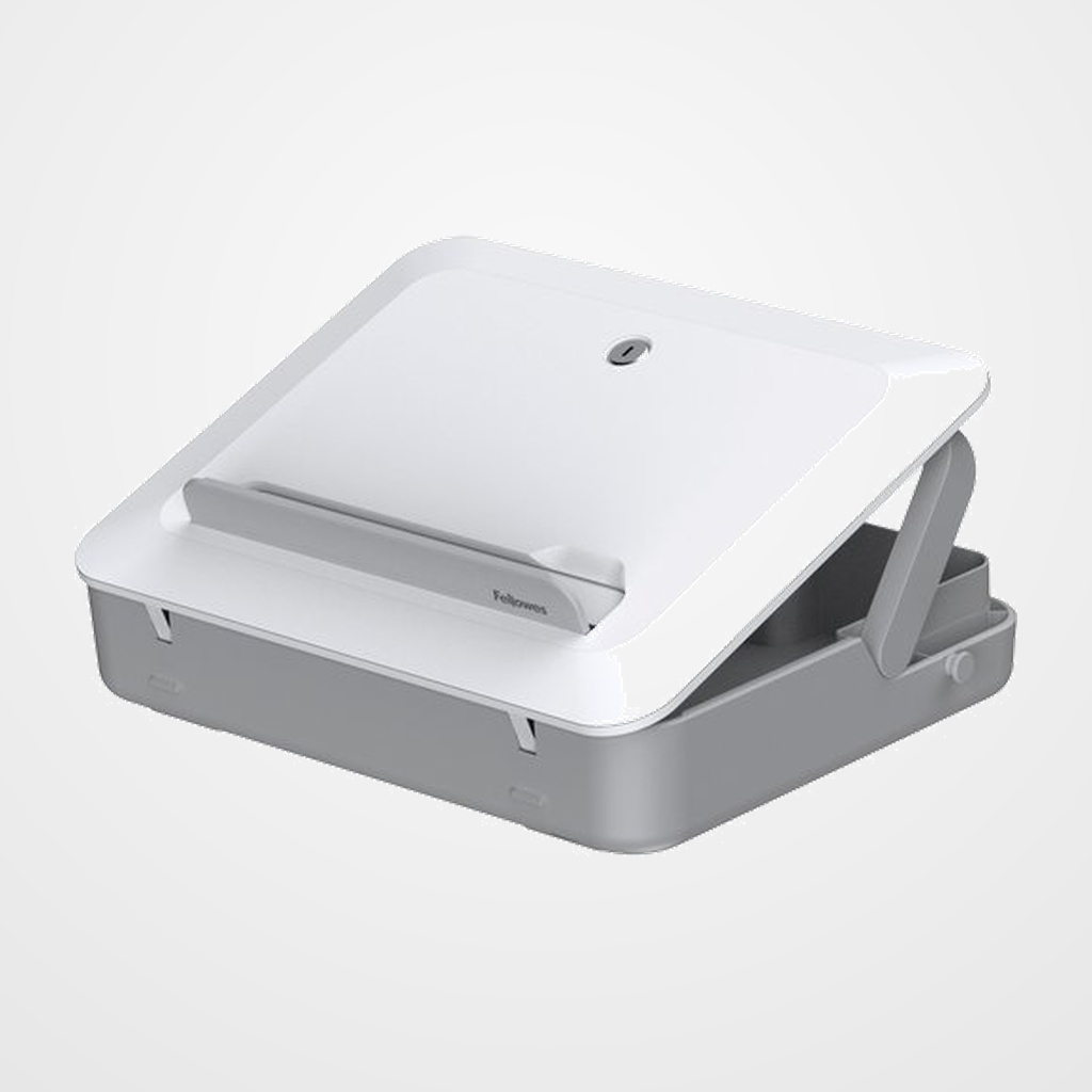 SOPORTE PORTATIL FELLOWES BREYTA BLANCO (maletin de transporte)