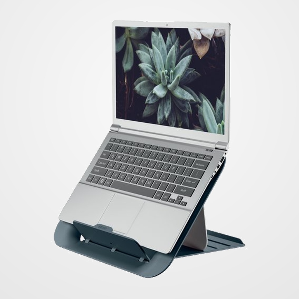 SOPORTE LEITZ ORDENADOR PORTATIL ERGO COSY GRIS