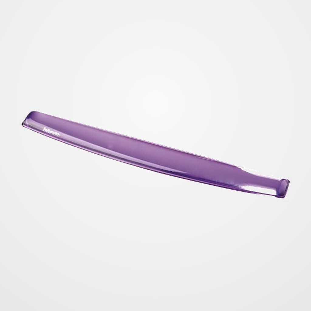 REPOSAMUÑECAS FELLOWES TECLADO CRYSTAL GEL VIOLETA
