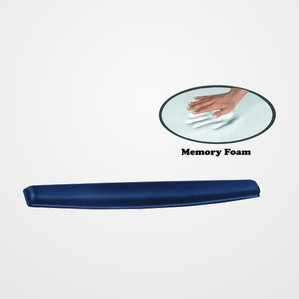 REPOSAMUÑECAS FELLOWES TECLADO MEMORY FOAM AZUL