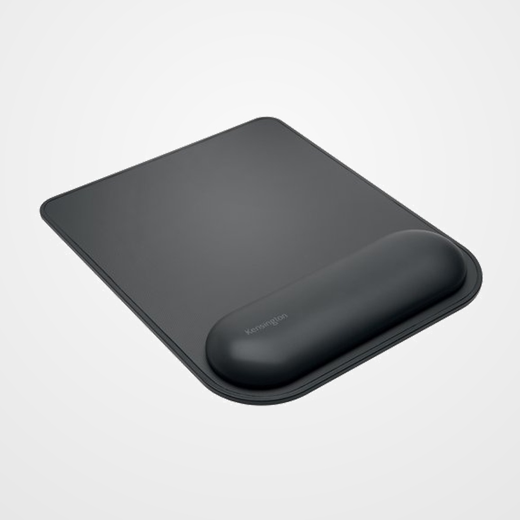 [42101150] ALFOMBRILLA KENSINGTON C/REPOSAMUÑECAS ERGOSOFT PARA RATON NEGRO