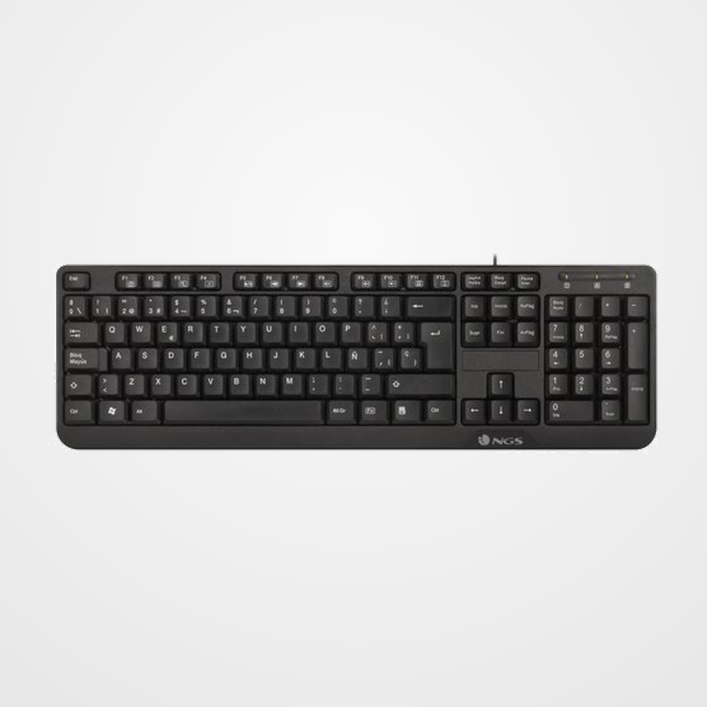 TECLADO NGS FUNKY V3 USB NEGRO