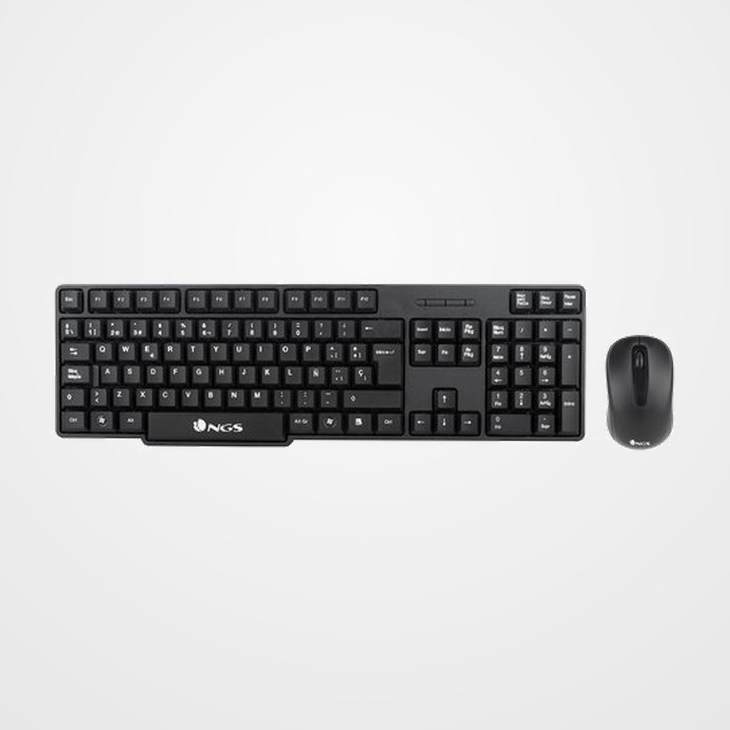 TECLADO Y RATON NGS EUPHORIA NEGRO