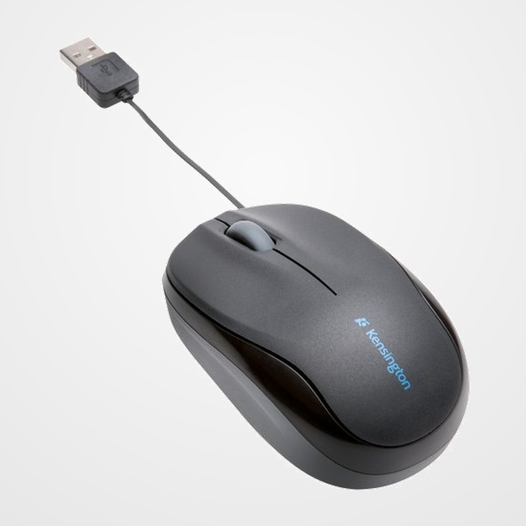 RATON OPTICO KENSINGTON RETRACTIL PRO FIT