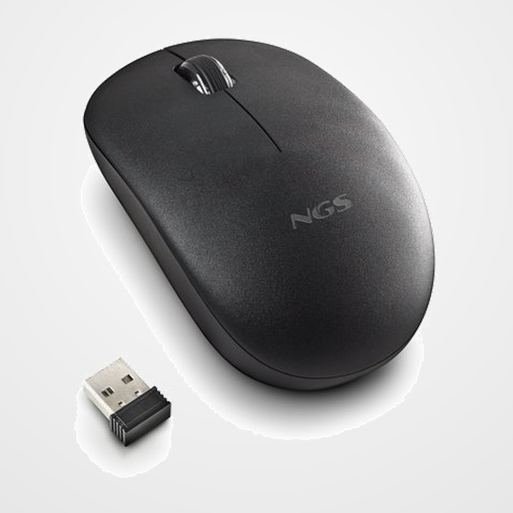 RATON NGS FOG OPTICO INALAMBRICO NEGRO