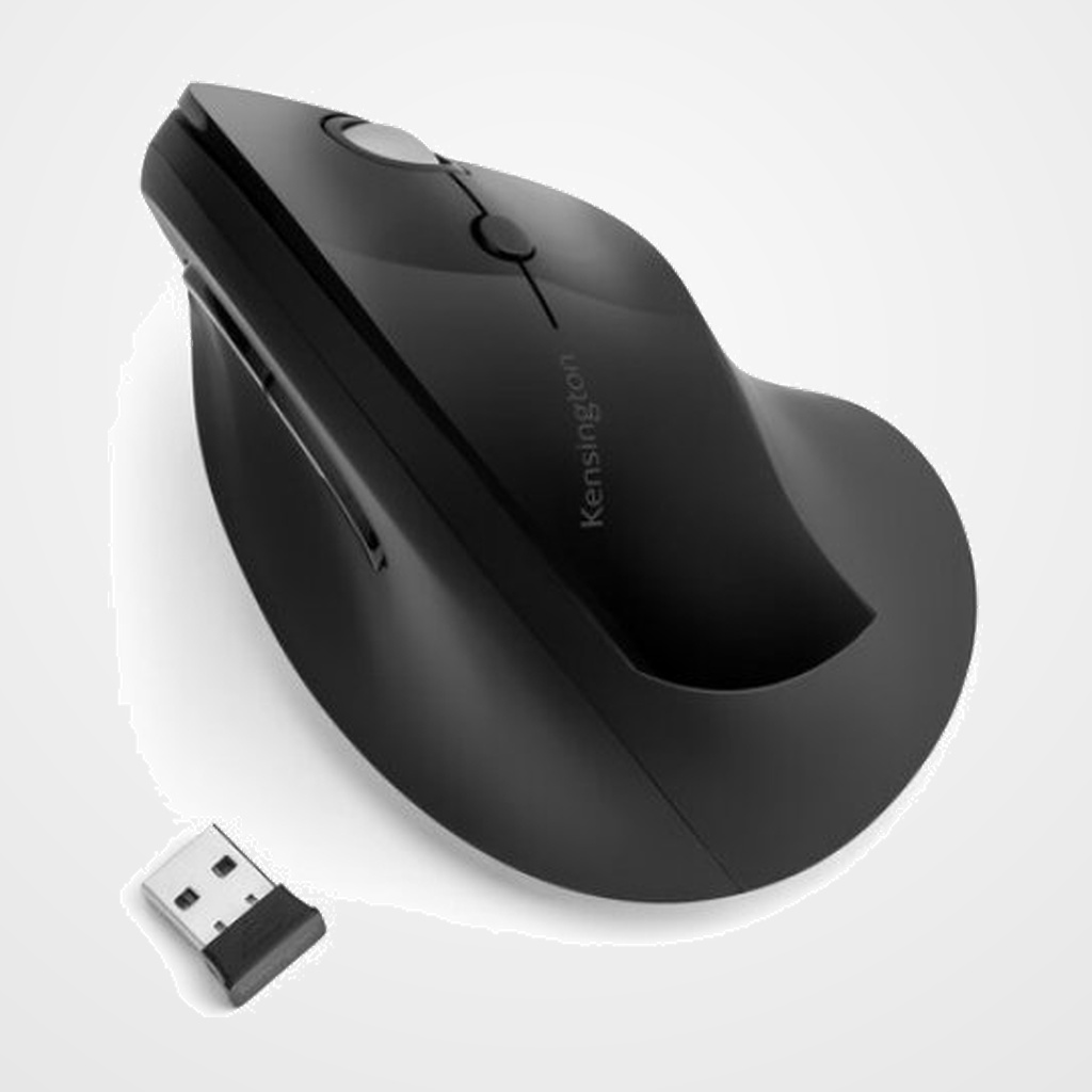 RATON KENSINGTON PRO FIT ERGO MEDIANO OPTICO VERTICAL NEGRO