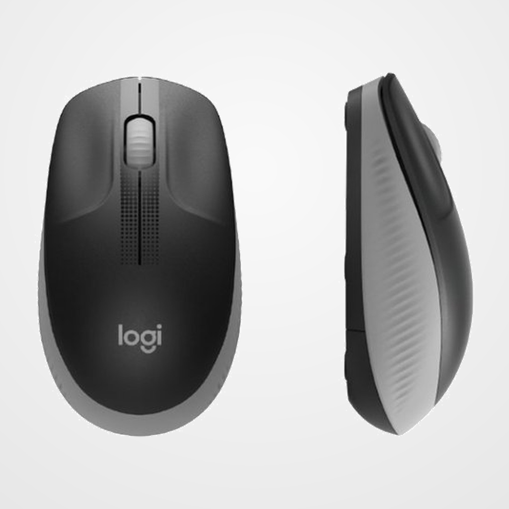RATON LOGITECH M190 OPTICO INALAMBRICO GRIS MEDIO