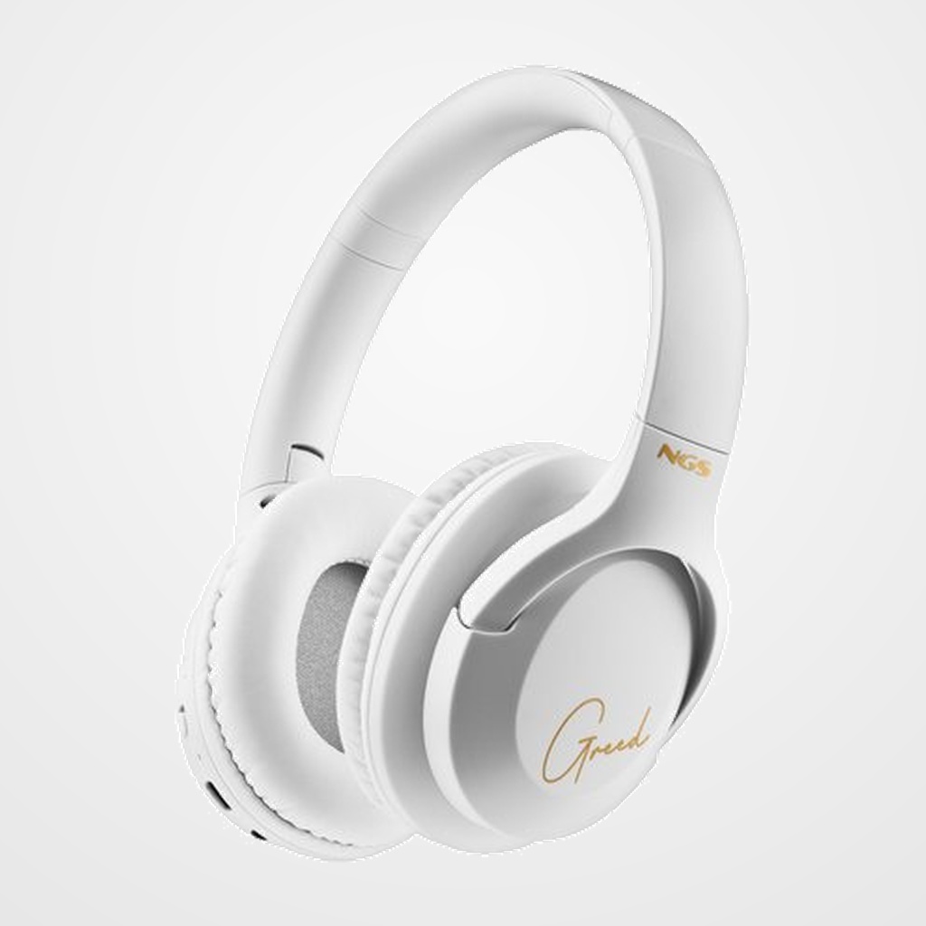 AURICULARES NGS ARTICA GREED BLUETOOTH BLANCO
