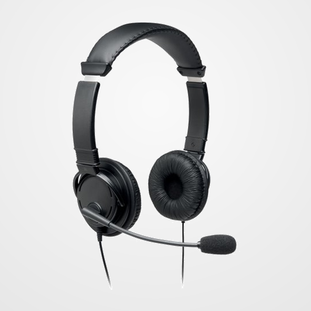 AURICULARES CON MICRO KENSINGTON HI-FI USB