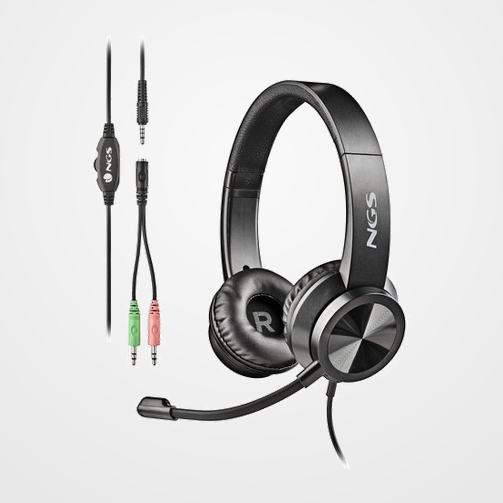 AURICULARES CON MICRO NGS MSX11 PRO DOBLE JACK