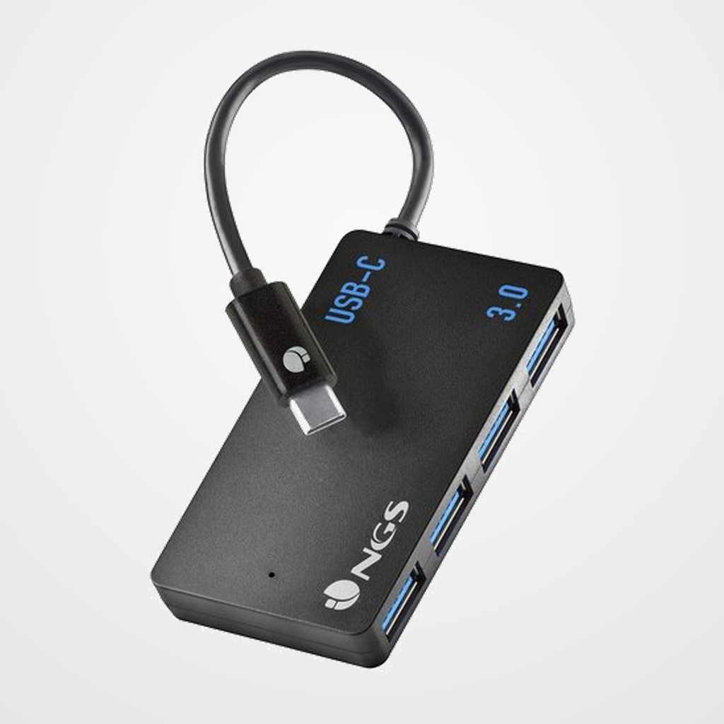 HUB USB-C NGS 4 PUERTOS USB 3.0
