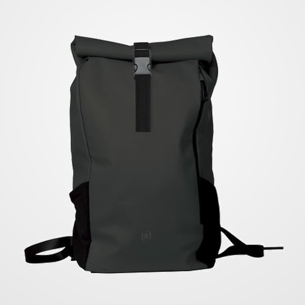 MOCHILA OXFORD IDENTITY ROLL TOP OXFBAG 15  CON CIERRE ENRROLLABLE NEGRO