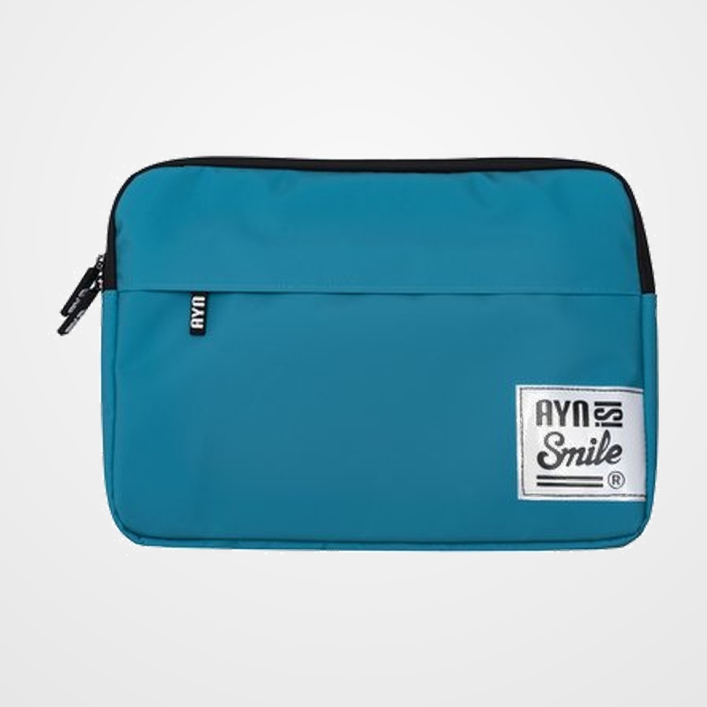 FUNDA PORTATIL SMILE SLEEVE IMPERMEABLE 13  AKIRA AZUL TURQUESA